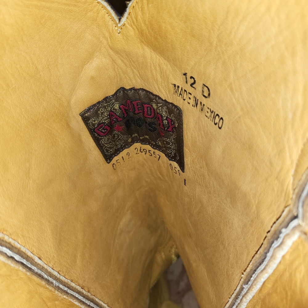 NCAA Montana Grizzlies Men's Gameday Boots - Picture 9 of 13